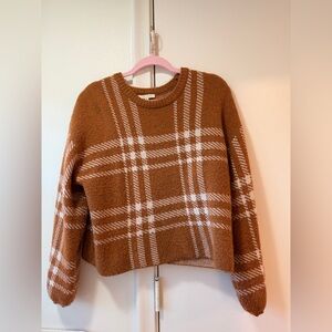 Z Supply plaid sweater